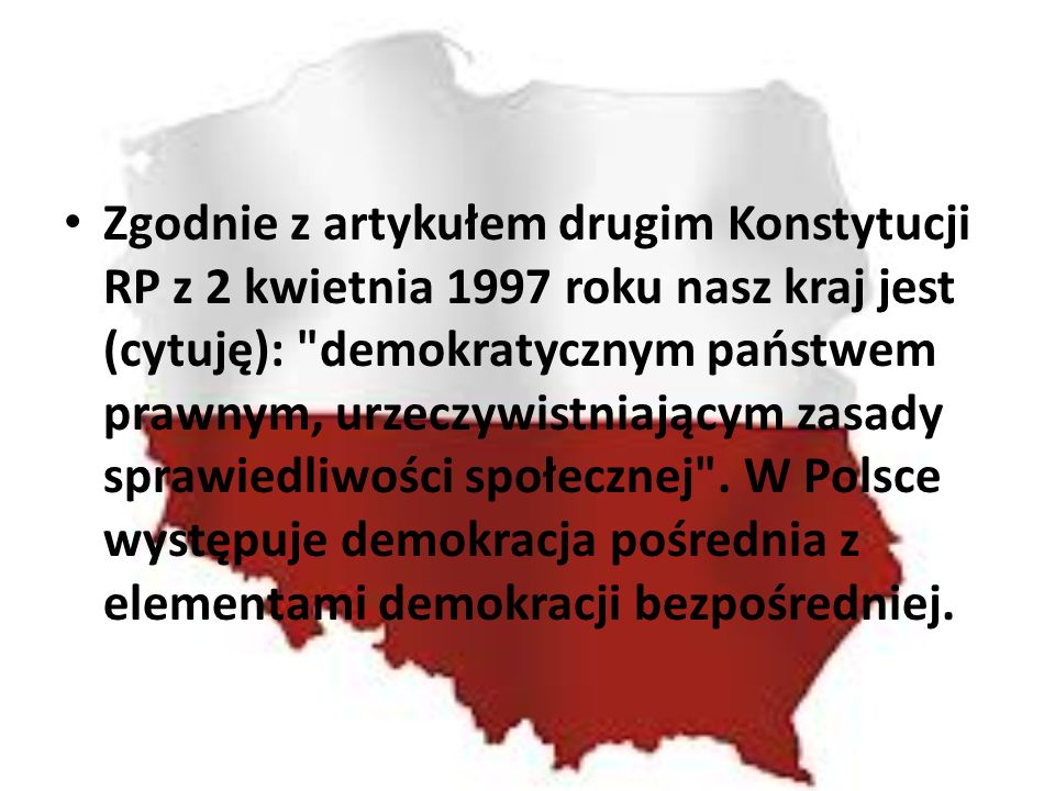 demokracja - konstytucja